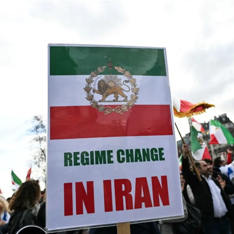 regime verandering iran