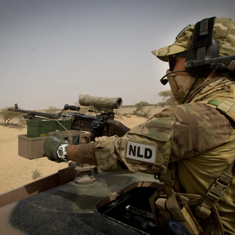 Vrouwelijke militair