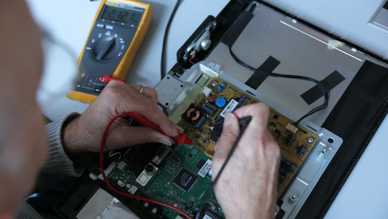 Reparatie uitgevoerd 