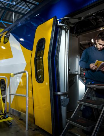 statushouders aan het werk