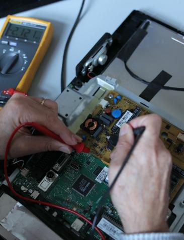 Reparatie uitgevoerd 